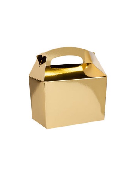 BOX PARTY FOOD PZ. 10 ORO LUCIDO - L'Officina delle feste BOX PARTY FOOD PZ. 10 ORO LUCIDO - L'Officina delle feste