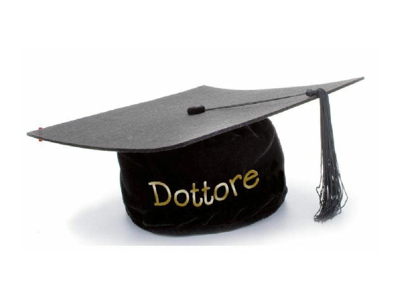 CAPPELLO DIPLOMA DOTTORE - L'Officina delle feste