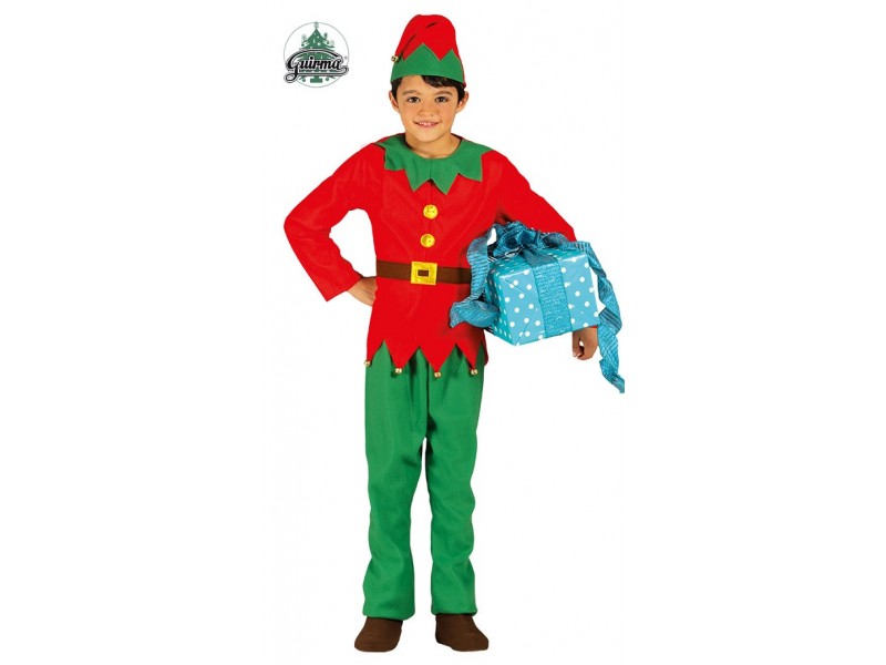 COSTUME ELFO BIMBO 7/9 ANNI - L'Officina delle feste