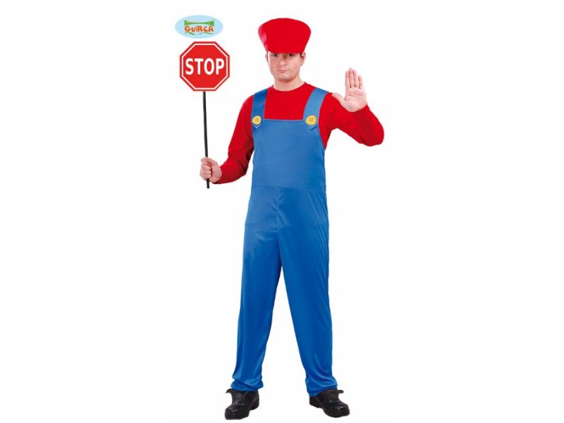 COSTUME MACCHINISTA DEL TRENO TAGLIA L 50-52 - L'Officina delle