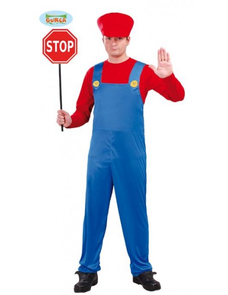 COSTUME MACCHINISTA DEL TRENO TAGLIA L 50-52 - L'Officina delle