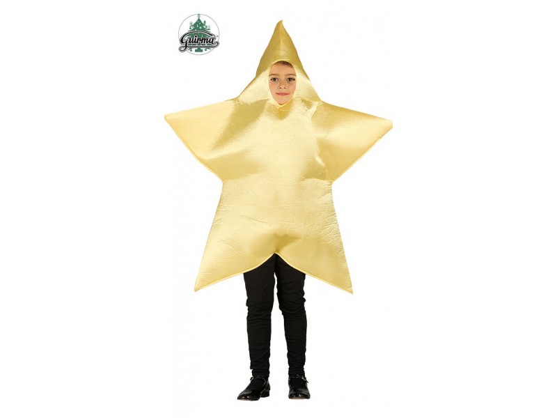 COSTUME STELLA DI NATALE BIMBO 7-9 ANNI - L'Officina delle feste