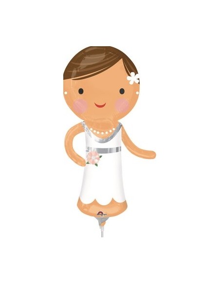 MINISHAPE SPOSA LOVELY BRIDE - L'Officina delle feste