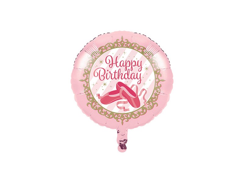 PALLONE 18" MYLAR SCARPETTE BALLERINA H.B. - L'Officina delle