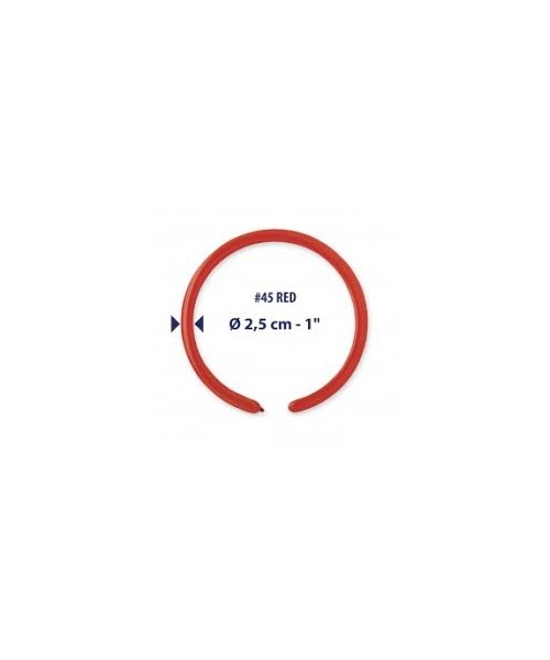 PALLONE LATTICE MODELLABILE 160 ROSSO PZ.100 - L'Officina delle