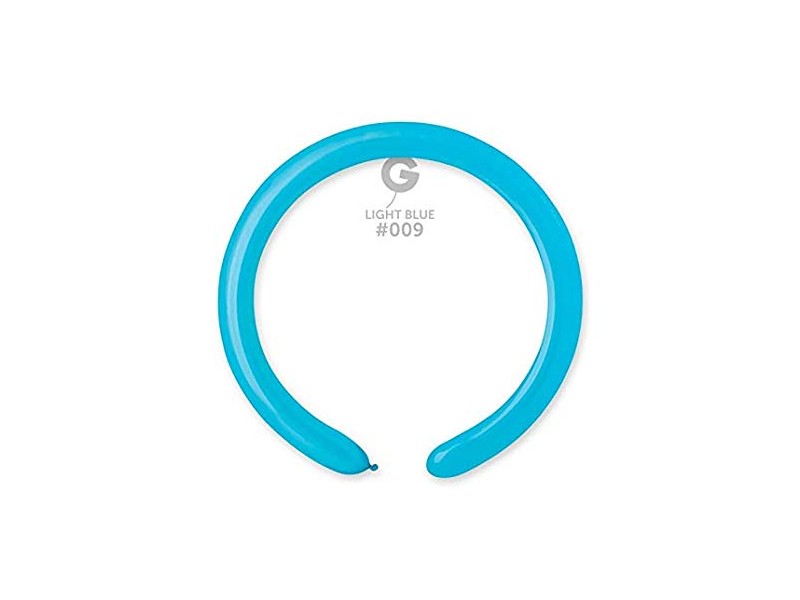 PALLONE LATTICE 260 CELESTE PZ.100 - L'Officina delle feste