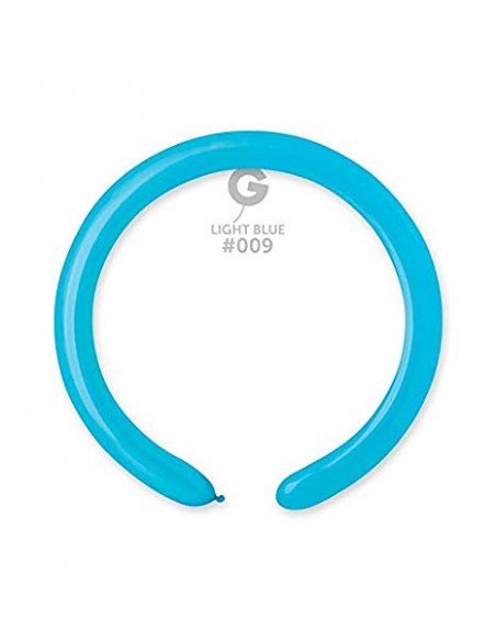 PALLONE LATTICE 260 CELESTE PZ.100 - L'Officina delle feste