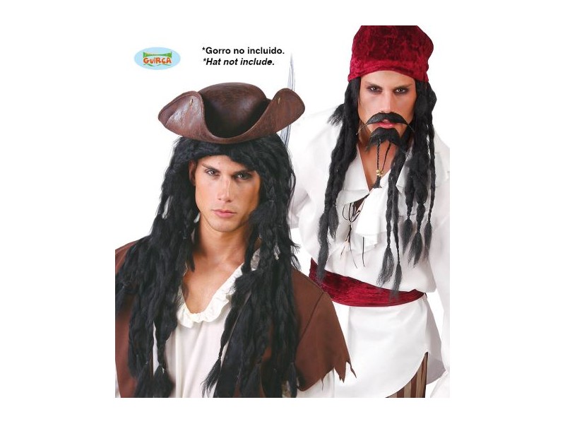 PARRUCCA RASTA NERA - L'Officina delle feste