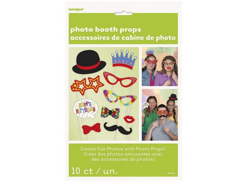 10 PHOTO BOOTH HAPPY BIRTHDAY - L'Officina delle feste