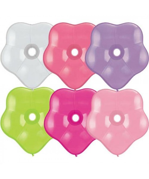 16''GEO BLOSSOM FLOWER ASSORTITI 50PZ - L'Officina delle feste