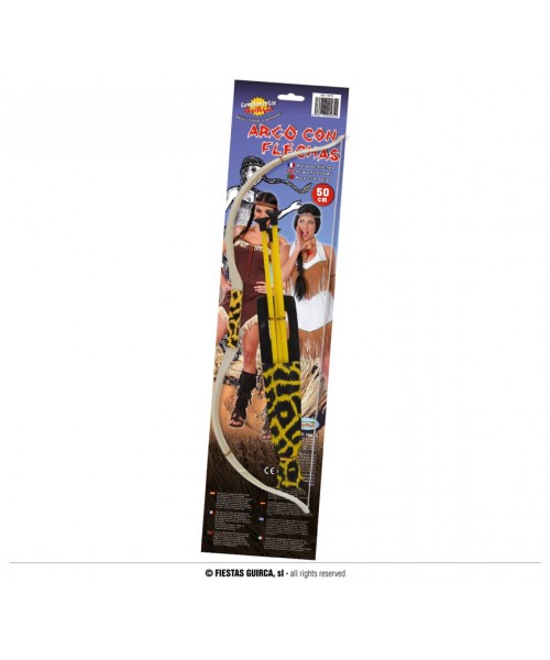 ARCO CON FRECCE INDIANO 50 CMS. - L'Officina delle feste
