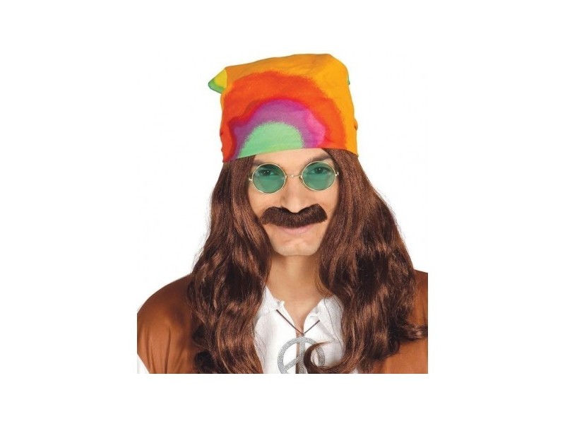 BANDANA MULTICOLOR HIPPIE - L'Officina delle feste