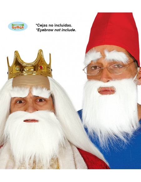 BARBA BIANCA CORTA - L'Officina delle feste BARBA BIANCA CORTA - L'Officina delle feste