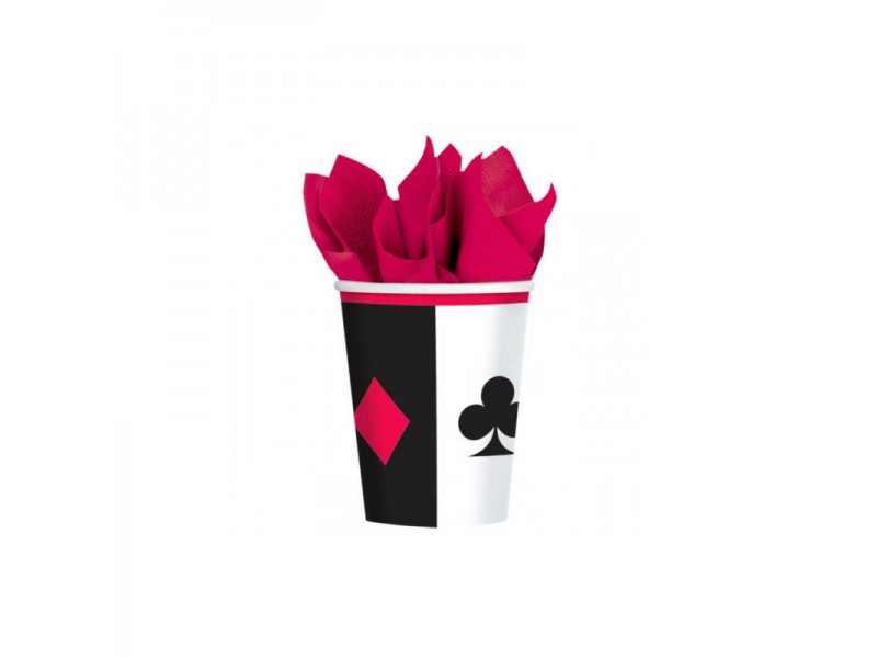 BICCHIERE PLACE YOUR BETS 8PZ 266ML - L'Officina delle feste