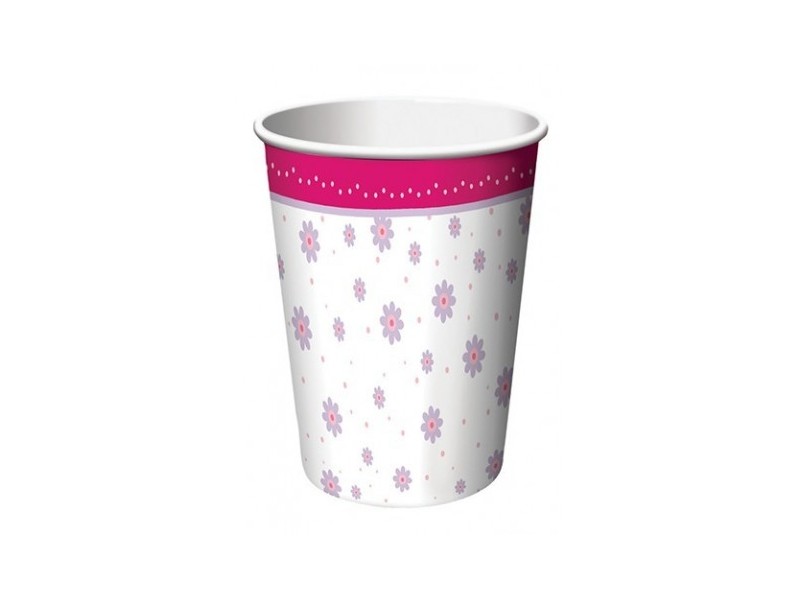 BICCHIERE TUTU MUCH FUN 266ML 8PZ - L'Officina delle feste