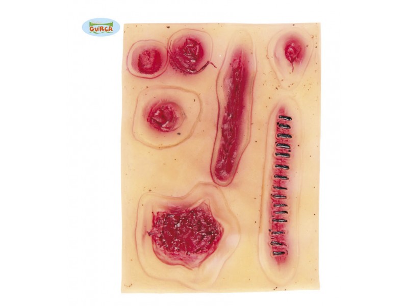 BLISTER 6 CICATRICES LATEX - L'Officina delle feste