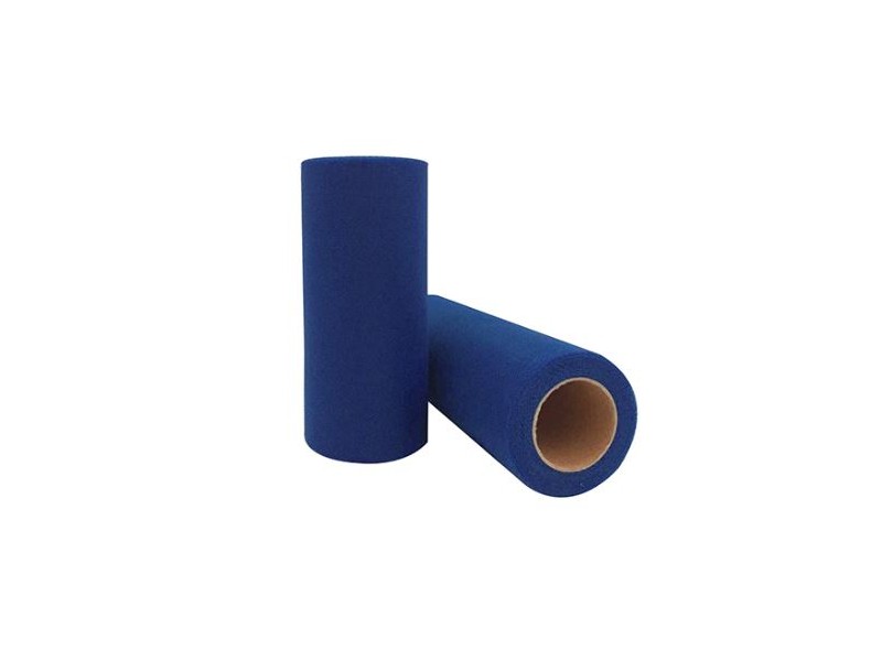 BOBINA TULLE CM 25X100MT BLU SCURO - L'Officina delle feste