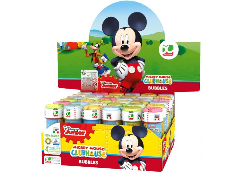 BOLLE DI SAPONE MICKEY TOPOLINO 36PZ - L'Officina delle feste