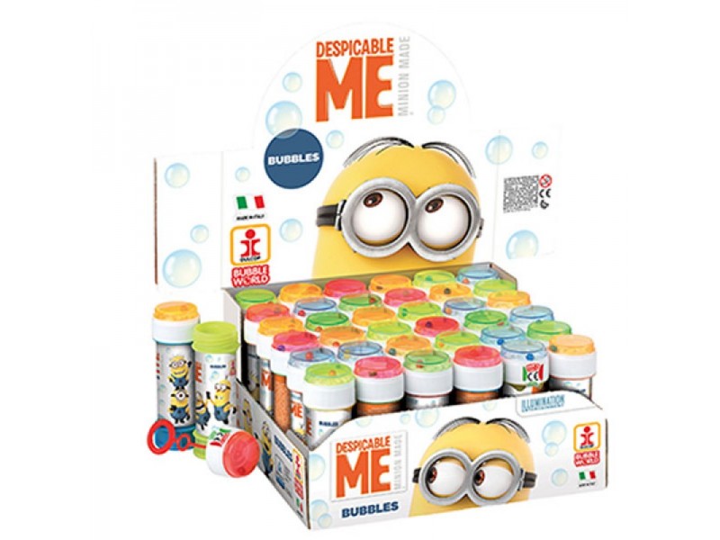 BOLLE DI SAPONE MINIONS 36PZ - L'Officina delle feste