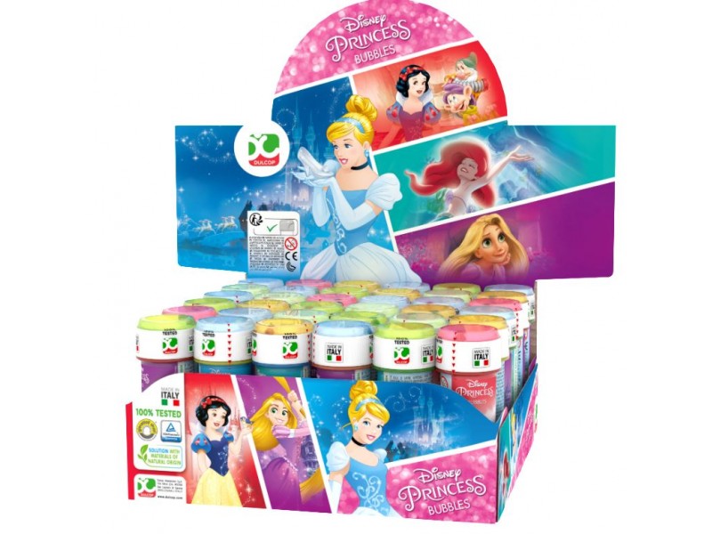 BOLLE DI SAPONE PRINCESS 36PZ - L'Officina delle feste