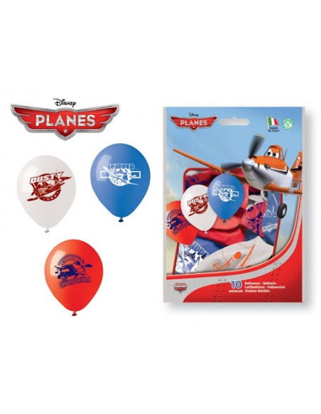 BUSTA PALLONI LATTICE 10PZ PLANES - L'Officina delle feste