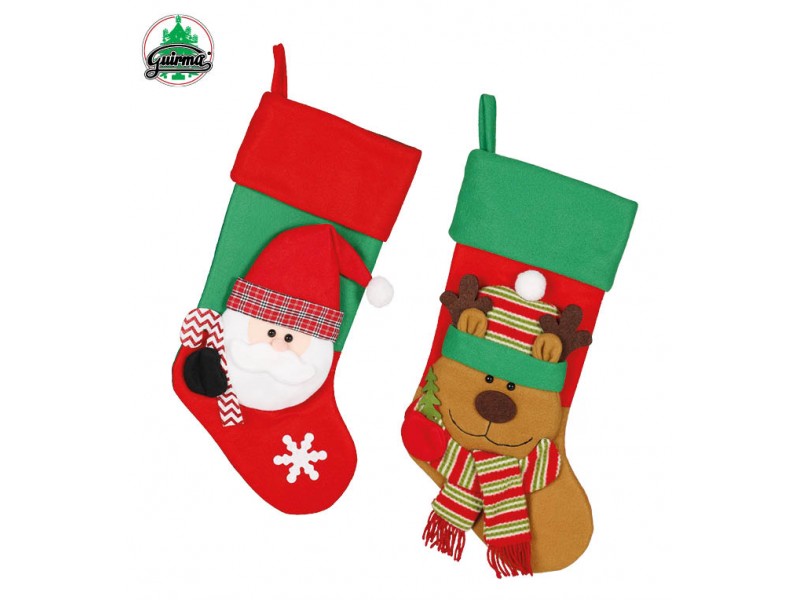 CALZA ASS. CON FIGURA 44CM - L'Officina delle feste