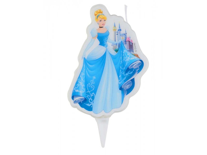 CANDELA CENERENTOLA 2D 10CM - L'Officina delle feste
