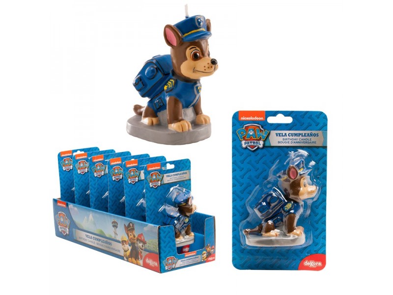 CANDELA CHASE 3D CM. 8 H. - L'Officina delle feste