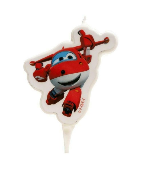 CANDELA SUPER WINGS JETT 2D CM. 9 - L'Officina delle feste