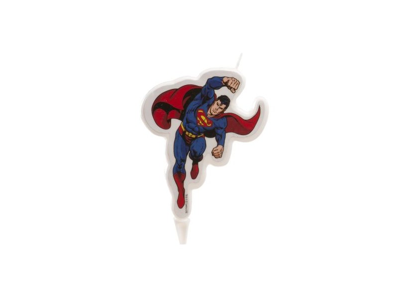 CANDELA SUPERMAN 2D CM10 - L'Officina delle feste