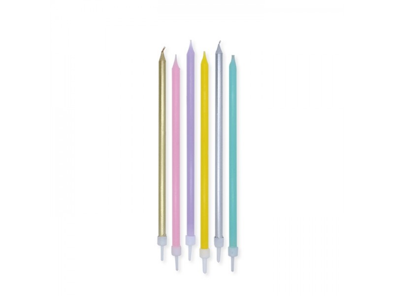 CANDELINE MATITA SPECIAL SOFT RAINBOW PZ.6 15CM - L'Officina