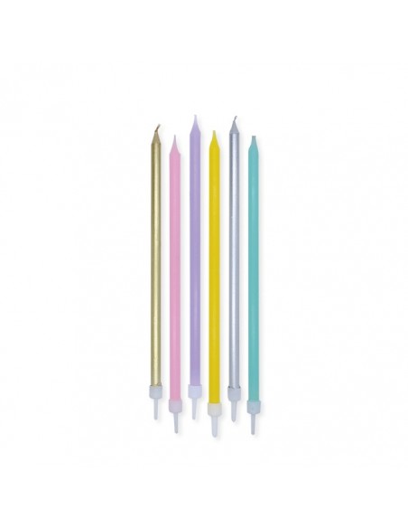 CANDELINE MATITA SPECIAL SOFT RAINBOW PZ.6 15CM - L'Officina