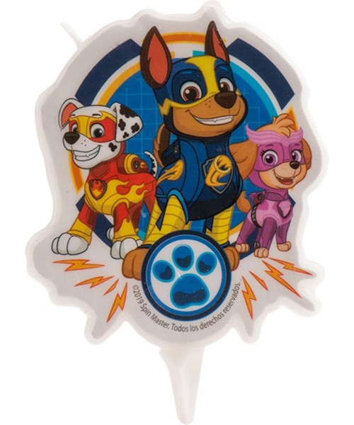 CANDELA PAW PATROL 2D H. 7,5CM. - L'Officina delle feste