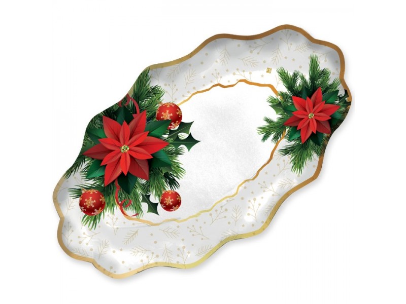 3 RAVIERE CARTA CHRISTMAS MOOD 36X20CM - L'Officina delle feste