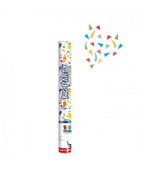 CANNON SPARACORIANDOLI 60cm multicolor metal - L'Officina delle