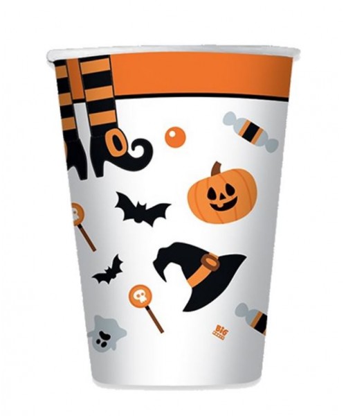 BICCHIERE HALLOWEEN 200CC 8PZ - L'Officina delle feste