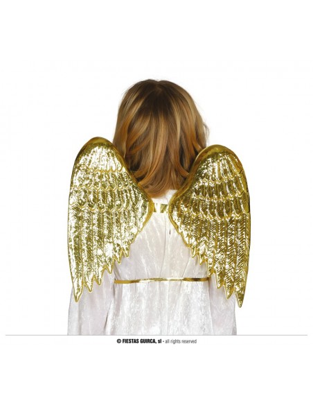 ALI ORO BAMBINO, 45 CM - L'Officina delle feste