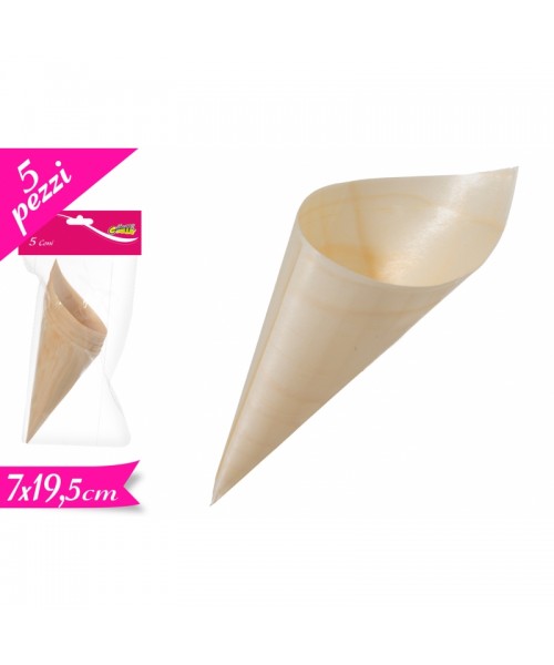 CONI 7X19,5CM 5PZ 2