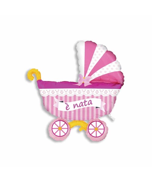 MINI SHAPE CARROZZINA ROSA MM 33X38