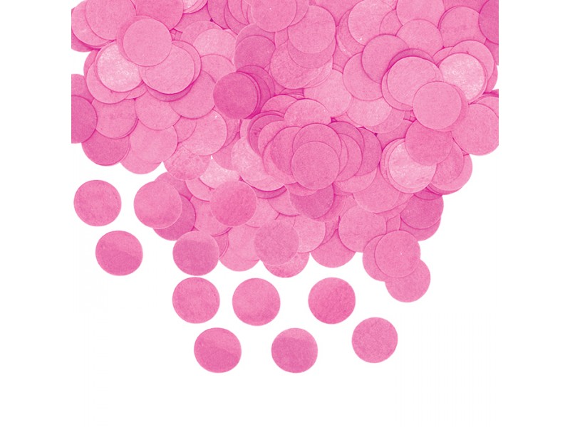 CORIANDOLI CARTA TONDI DIAM. CM.4 ROSA GR.50 - L'Officina delle