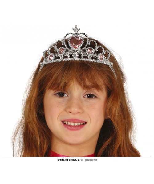 DIADEMA PRINCESA PLATA 2