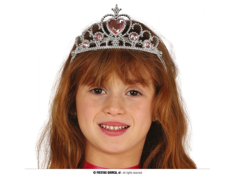 CORONA PRINCIPESSA ARGENTO - L'Officina delle feste