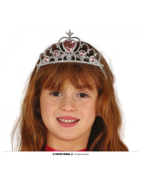 CORONA PRINCIPESSA ARGENTO - L'Officina delle feste