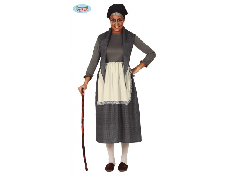 COSTUME BEFANA NONNINA TG. L 42 44 - L'Officina delle feste