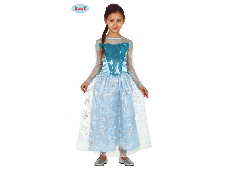 COSTUME BIMBA REGINA DI GHIACCIO 3-4 ANNI - L'Officina delle