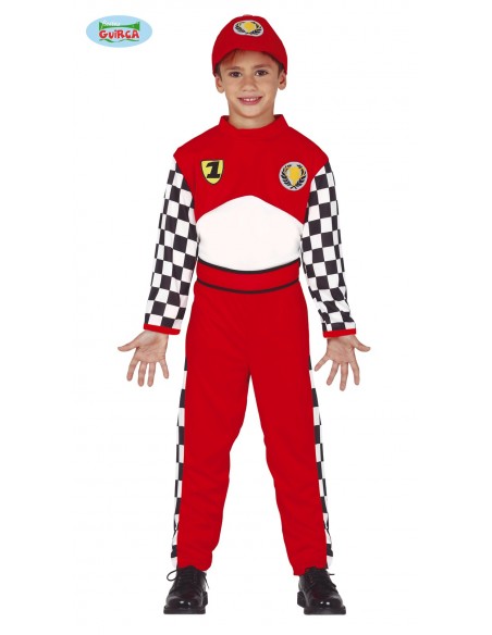 COSTUME BIMBO FORMULA 1 5-6 ANNI - L'Officina delle feste COSTUME BIMBO FORMULA 1 5-6 ANNI - L'Officina delle feste