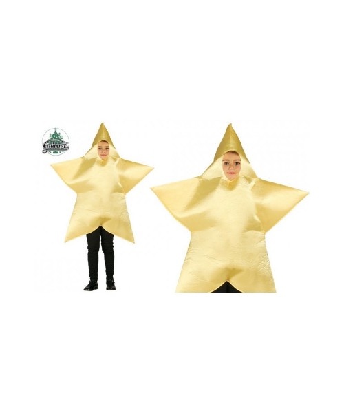 COSTUME STELLA DI NATALE BAMB.5-6 ANNI - L'Officina delle feste