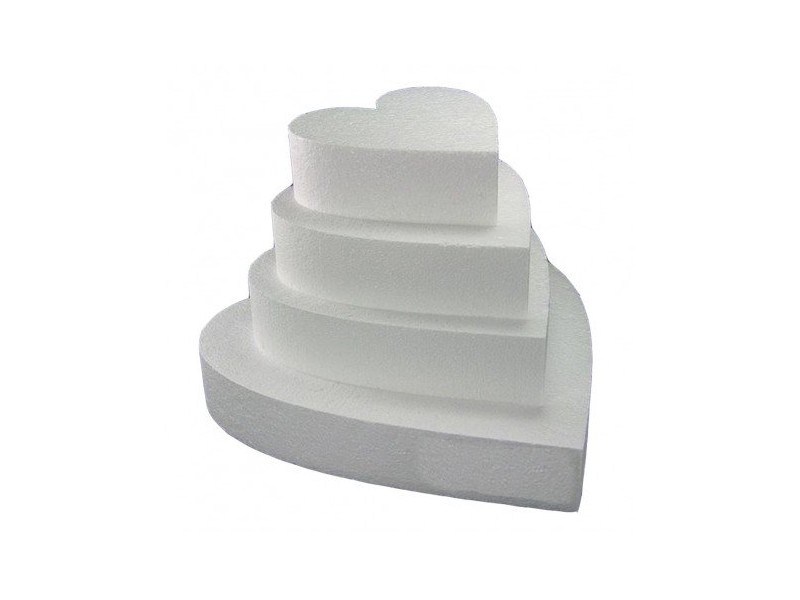 CUORE POLISTIROLO 45CM - L'Officina delle feste