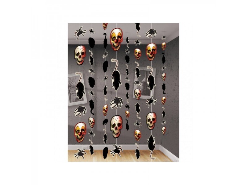 Decorazione Halloween-filo-indipendente-8-pz-1,80cm -