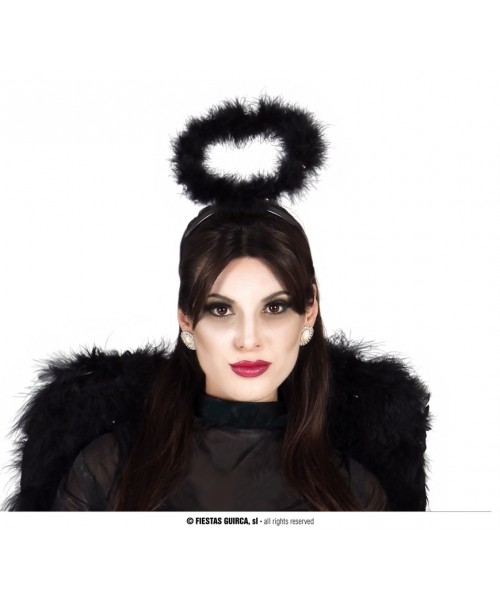 DIADEMA ANGELO NERO - L'Officina delle feste